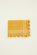 Load image into Gallery viewer, Indigo Handloom Tassel Butterfly Scarf