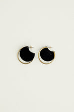 Load image into Gallery viewer, SOKO Horn Eclipse Circle Hoops
