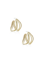 Load image into Gallery viewer, SOKO Wavy Strand Hoops