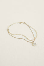 Load image into Gallery viewer, Leslie Francesca Exclusive Double Chain Pendant Bracelet

