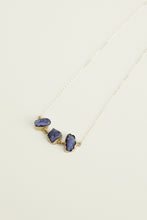 Load image into Gallery viewer, Leslie Francesca Exclusive 3 Stone Necklace
