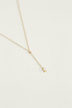 Load image into Gallery viewer, Leslie Francesca Lariat Opal Bar Necklace
