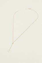 Load image into Gallery viewer, Leslie Francesca Lariat Opal Bar Necklace
