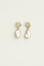 Load image into Gallery viewer, Leslie Francesca Raw Crystal Stud Drops
