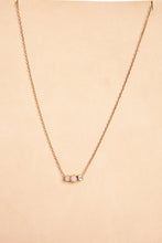 Load image into Gallery viewer, Exclusive 3 Stone Necklace
