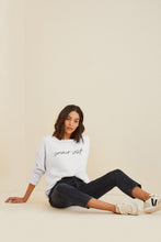 Load image into Gallery viewer, Amour Vert Relaxed Logo Sweatshirt
