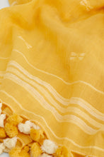 Load image into Gallery viewer, Indigo Handloom Tassel Butterfly Scarf

