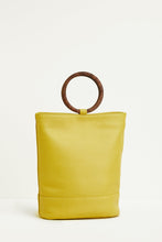 Load image into Gallery viewer, Payton James Wood Bucket Tote

