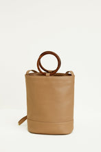 Load image into Gallery viewer, Payton James Wood Bucket Tote
